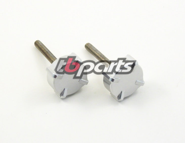 TB Parts Billet Aluminum Handlebar Knob Set, Type 1 – Z50 K0-K2 & CT70 K0-78