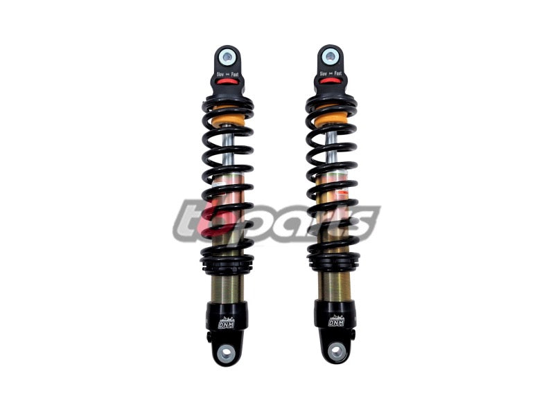 DNM Rear Shock Set, Black – 330mm