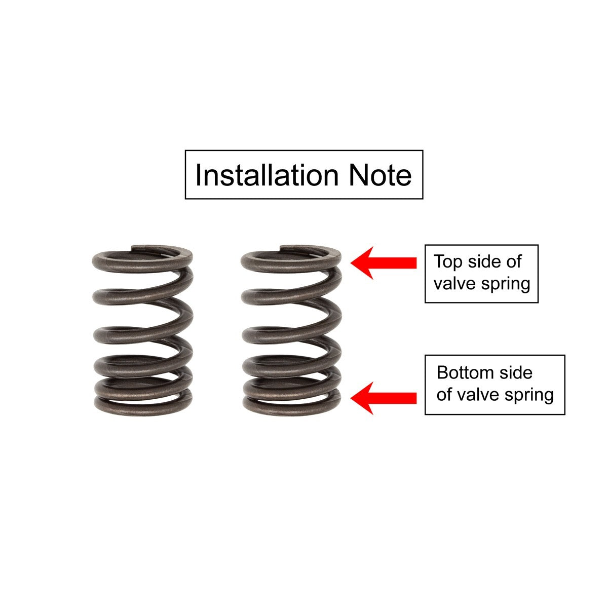 TB Parts Valve Springs, HD - KLX140