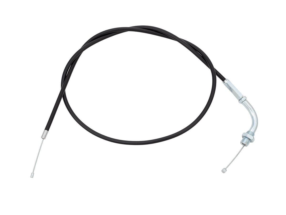 TB Throttle Cable for Big Carbs, 90 Degree Bend