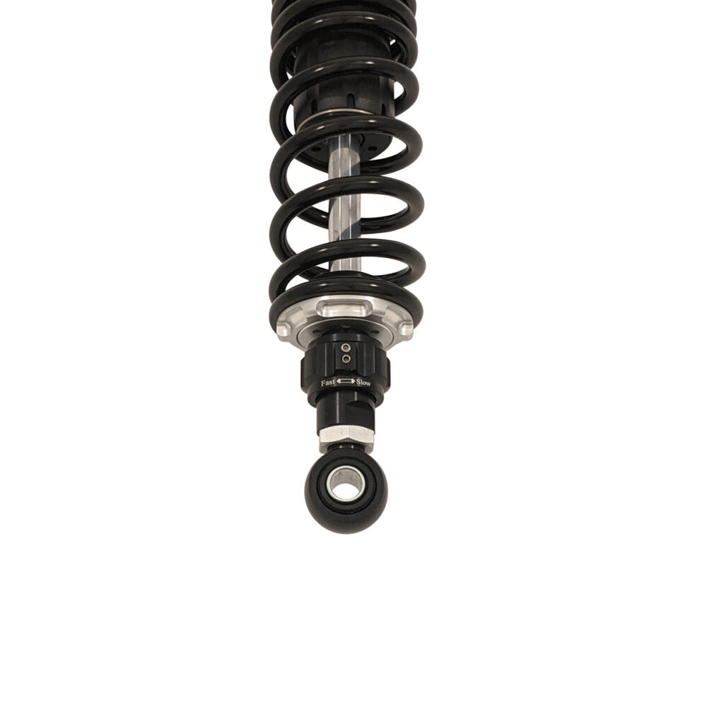 TB Parts Rear Shock Set - Black - with Adjustable Rebound 330mm