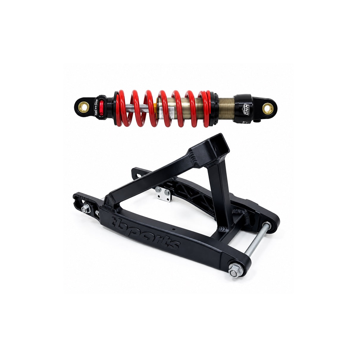 TB Parts CRF110 Swingarm and Shock Kit - Black - 315 lb