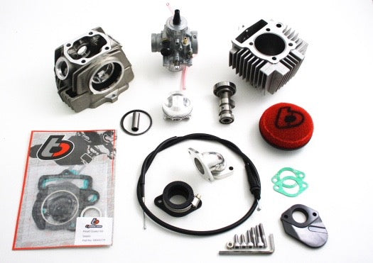 TB Parts 114cc Bore Kit, Race Head, Mikuni VM26/Kit and Race Cam