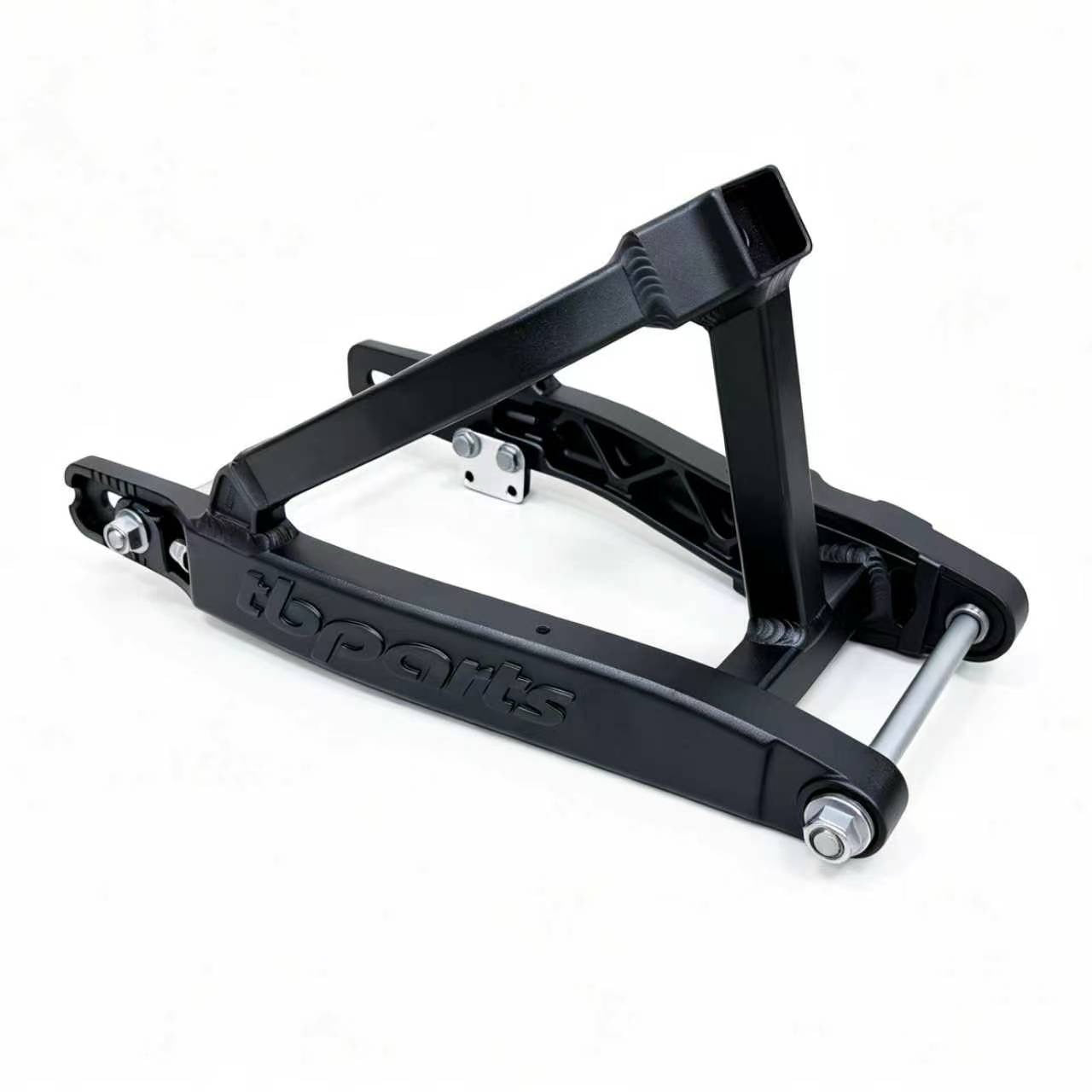 TB Parts Swingarm Kit +2" - Black w/ Chain Guide - Honda CRF110
