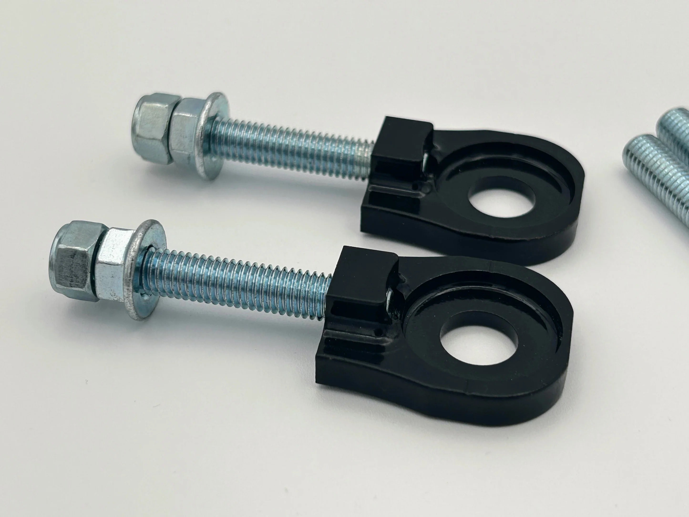 Kinetic MX Billet Steel Chain Adjusters