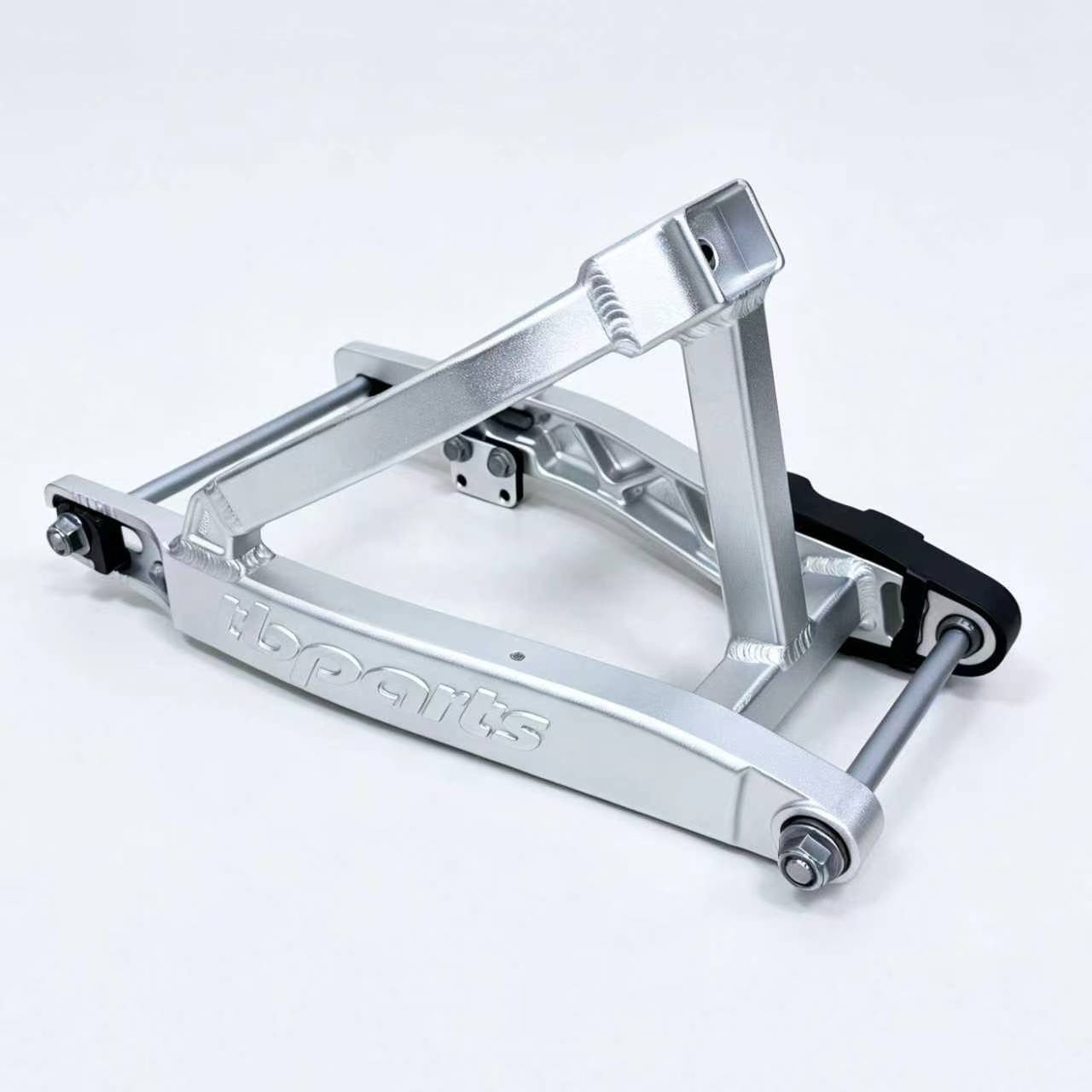 TB Parts Swingarm Kit +2" - Silver w/ Chain Guide - Honda CRF110