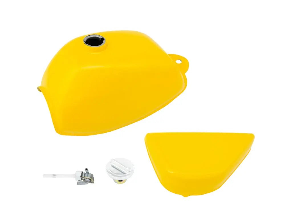 TB Parts AFT Gas Tank & Side Cover Kit, Yellow – Z50 K3-78