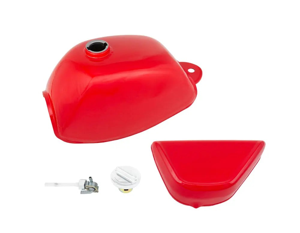 TB Parts AFT Gas Tank & Side Cover Kit, Red – Z50 K3-78