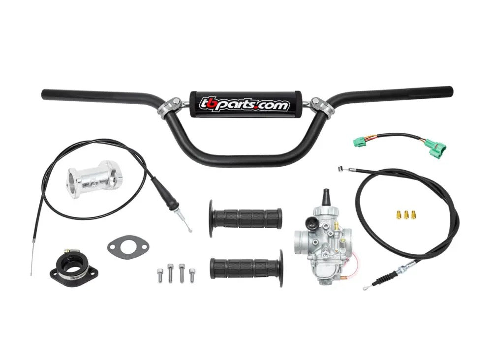 TB Parts VM26 Carb & Bar Kit - KLX140