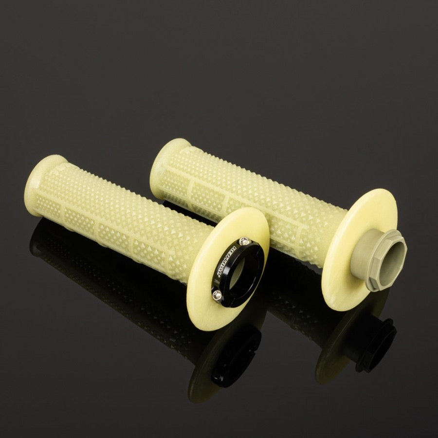 Renthal MX R-Works Lock-On - Aramid - Half Waffle - Tapered