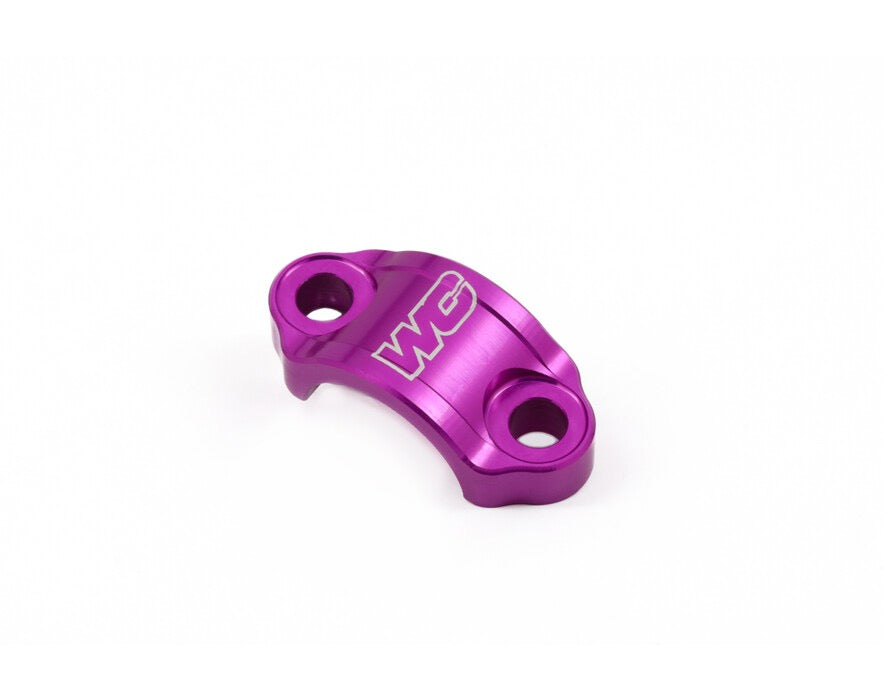 Works Connection Rotating Bar Clamp - Purple