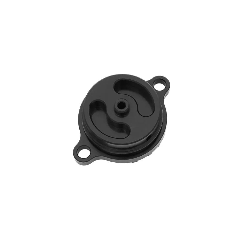 TB Parts Oil Filter Cover, Billet Black – Daytona 190