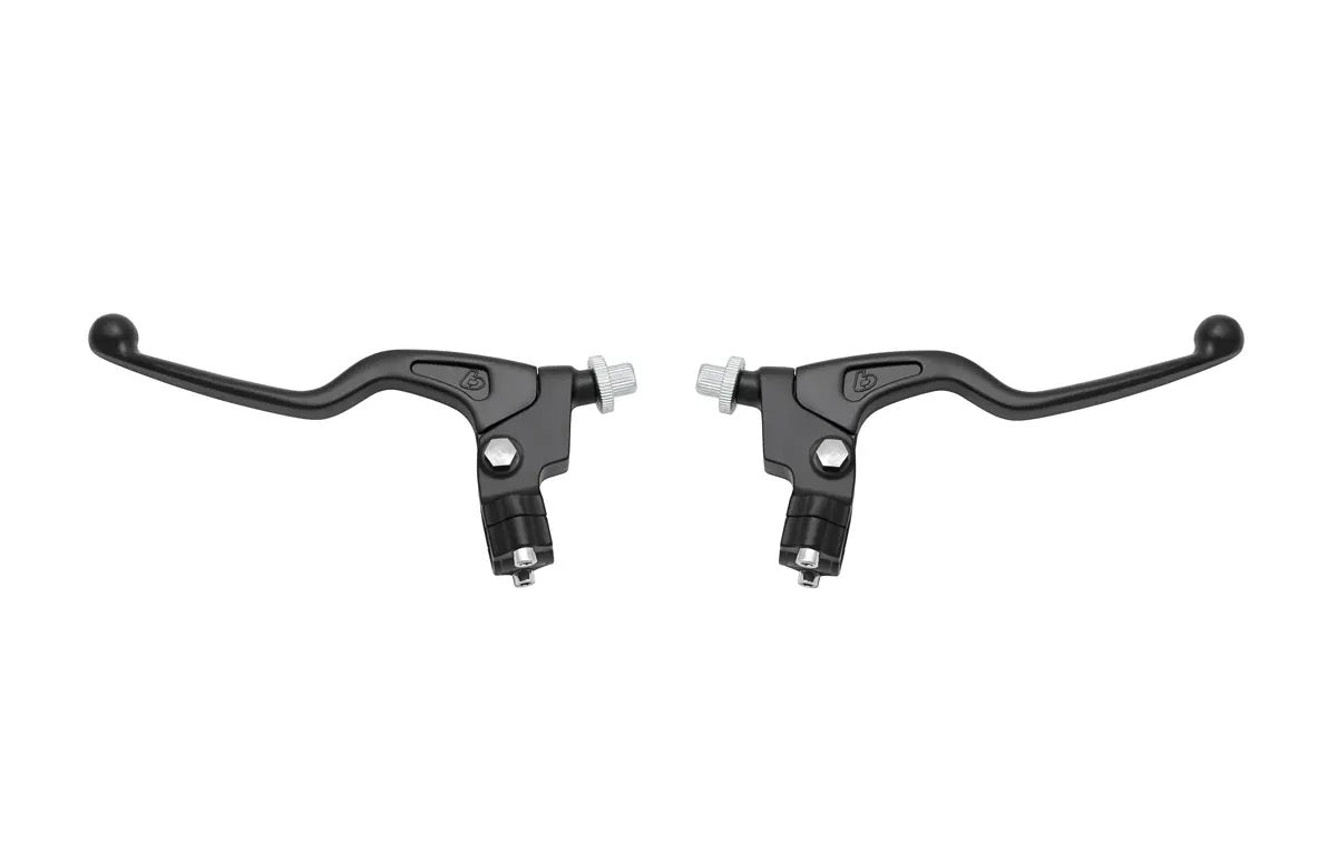 TB Parts Mid Size Perch/Lever Set, Black – 7/8″