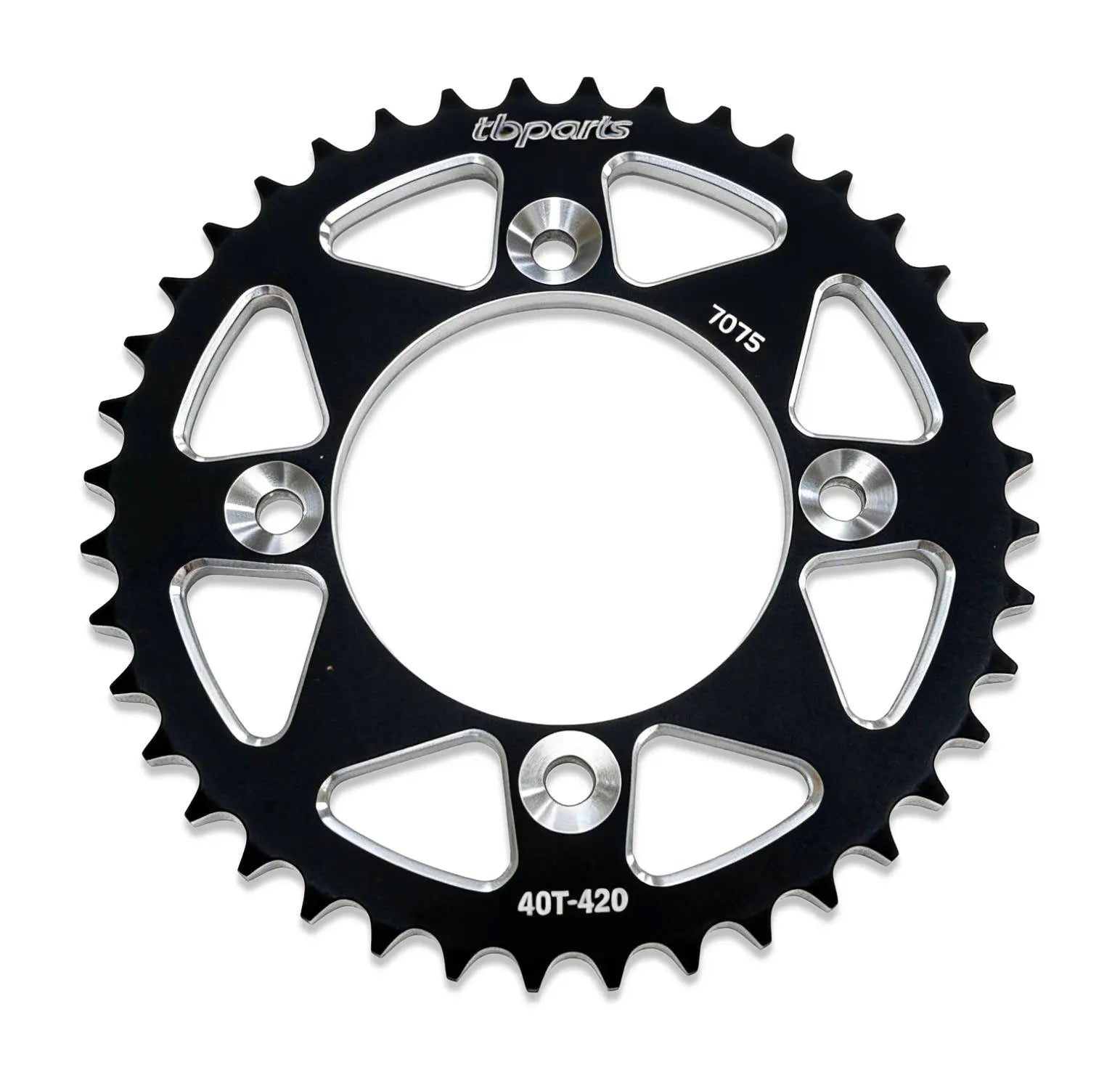 TB Parts Rear Sprocket - 40T 7075 CNC Black – CRF110