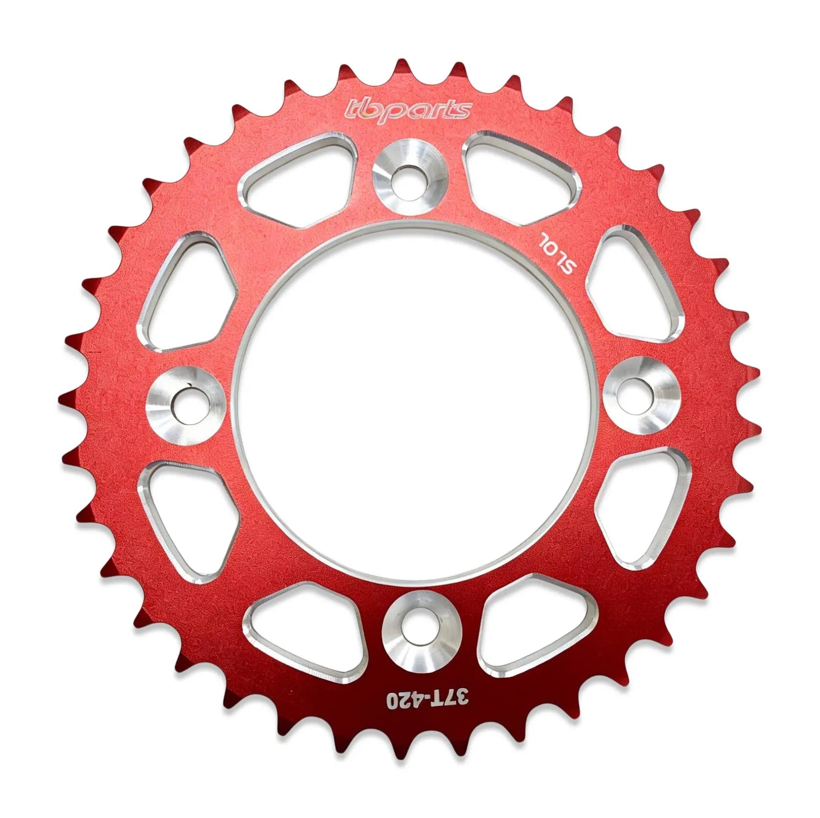 TB Parts Rear Sprocket - 37T 7075 CNC Red – CRF110