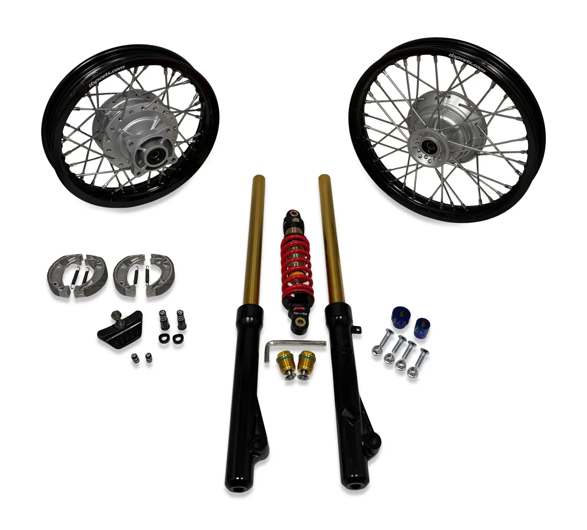 TB Parts Ultimate Gold Suspension & Wheel Package 340# – CRF110