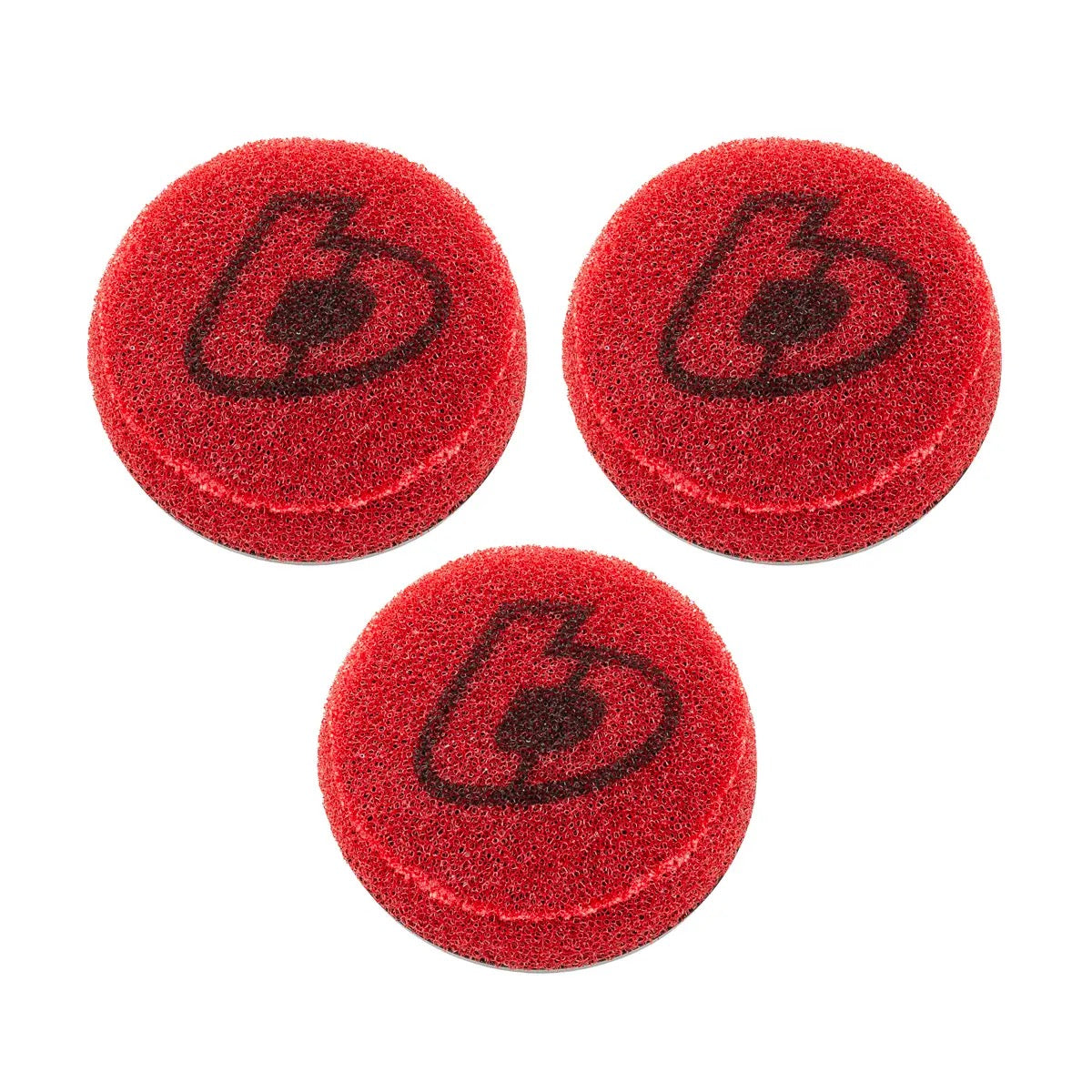 TB Parts Foam Air Filter, 49mm, Pancake Style, 3 Pcs