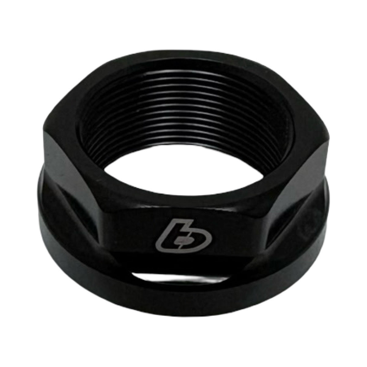 TB Parts 7075 CNC Top Clamp Nut - Black - CRF110 CRF125