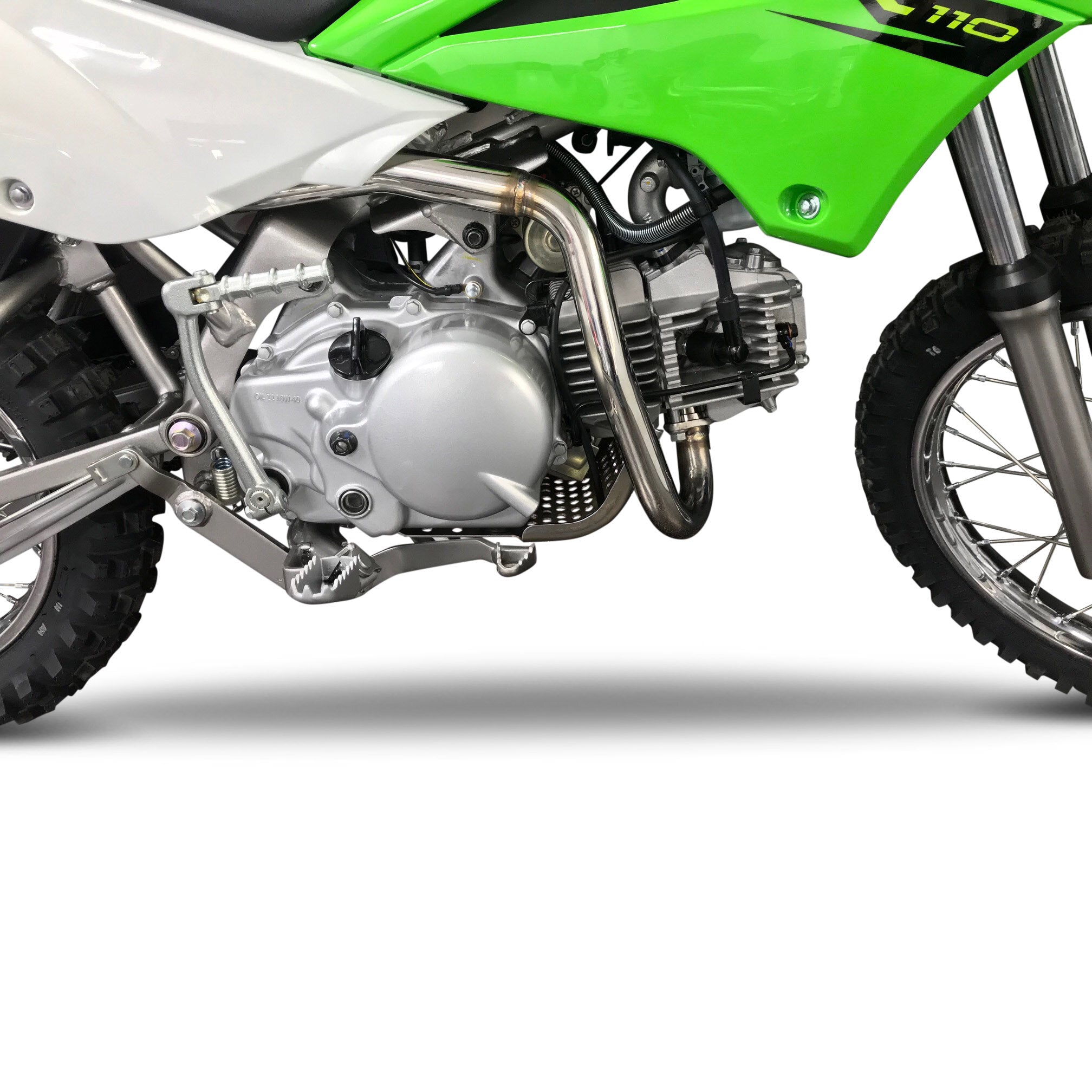 Piranha T4 KLX110 Exhaust System