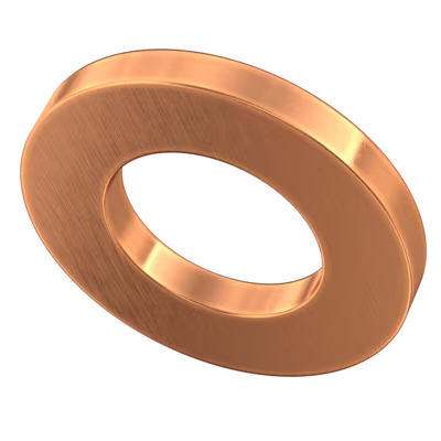KLX140 Replacement Cylinder Head Bolt Copper Washer