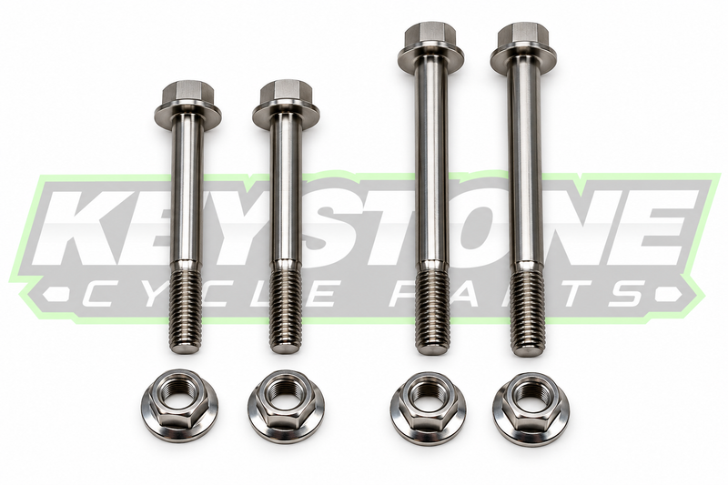 KLX140 Titanium Engine Mounting Hardware - JTI Rubber Engine Mount