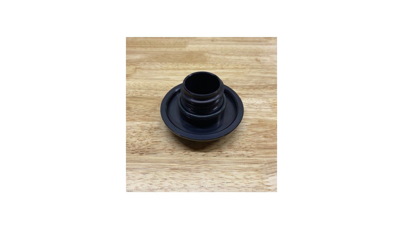 Kinetic MX Billet Aluminum Fuel Cap - Black