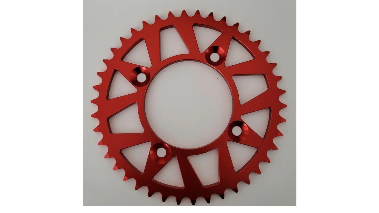 MiniMoto Cartel CRF110 Race Spec Rear Sprocket - Red