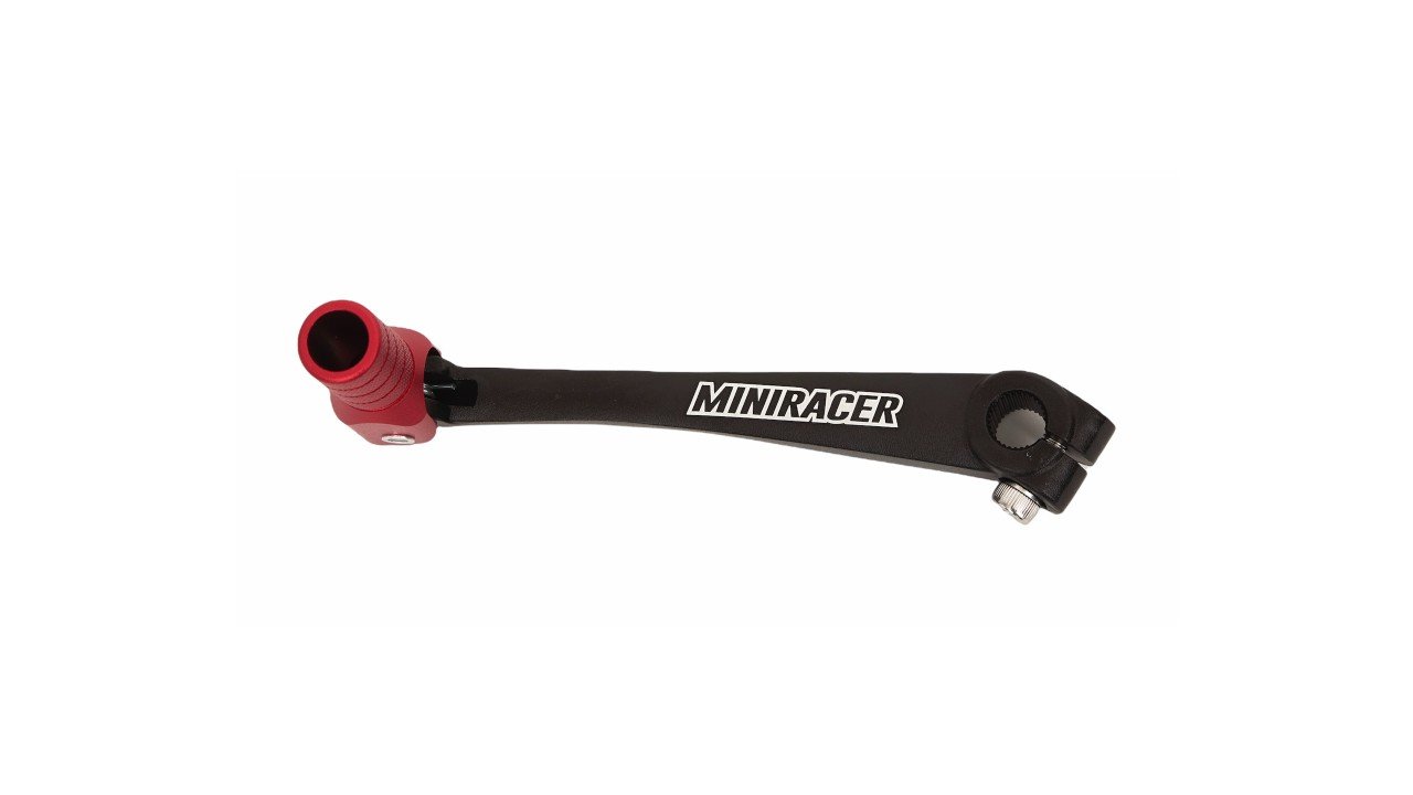 MiniRacer Factory Series Shifter - Honda 50/70/125 Red