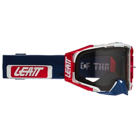 LEATT Goggle Velocity 6.5 - CHILI/BLUE