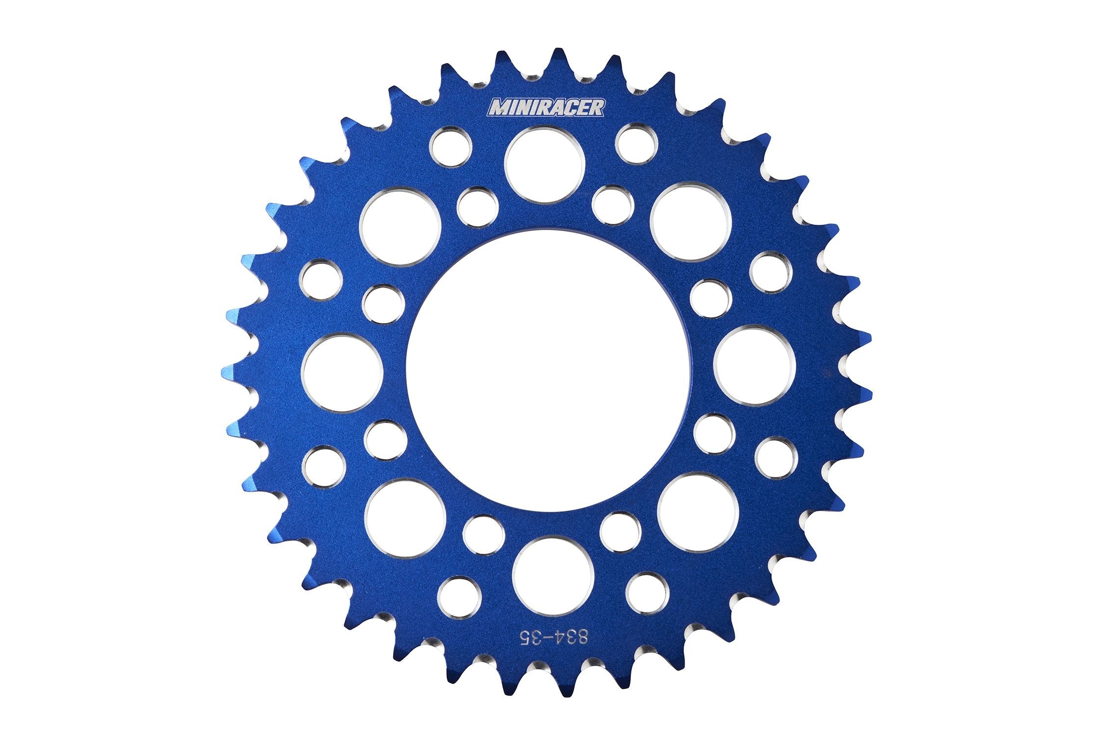 MiniRacer TTR110 Elite Rear Sprocket - Blue