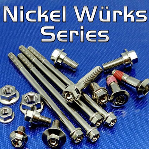 SpecBolt Complete Engine Hardware Kit KLX140 - Nickel Wurks