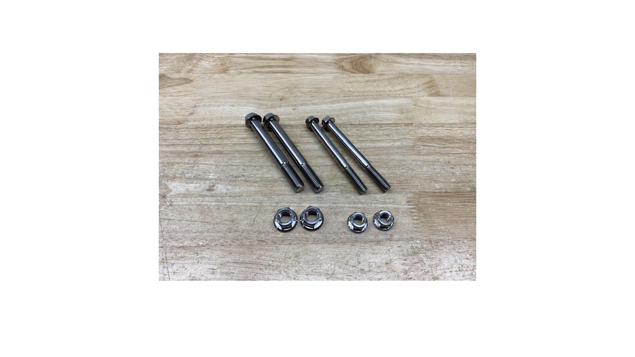 KLX140 Titanium Front Engine Mount Bolt Kit - For Billet Mounts Only