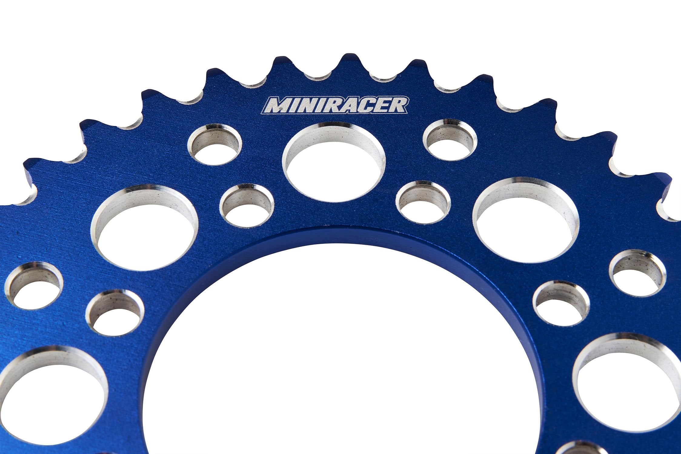 MiniRacer TTR110 Elite Rear Sprocket - Blue