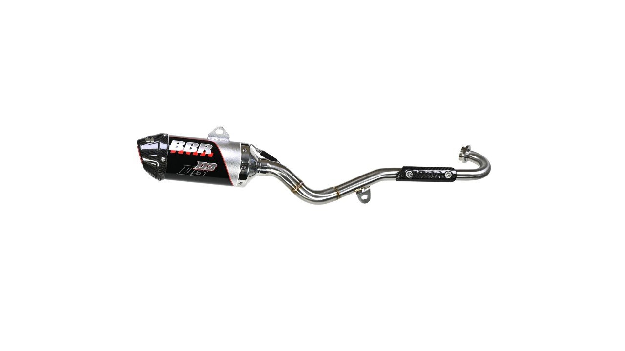 BBR Exhaust System - D3 -XR80/CRF80 & XR100 CRF100