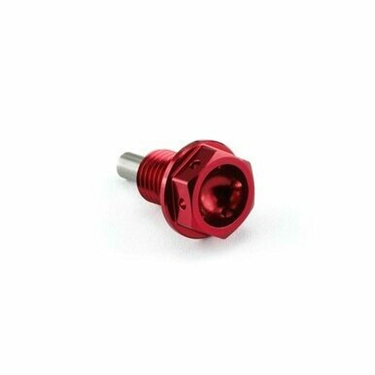 Pro-Bolt Aluminum Drain Bolt W/Magnet - Red