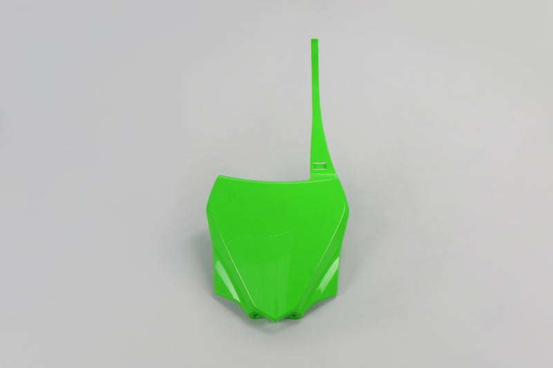 KX85 2014-2025 Green Front Number Plate - UFO Plastic