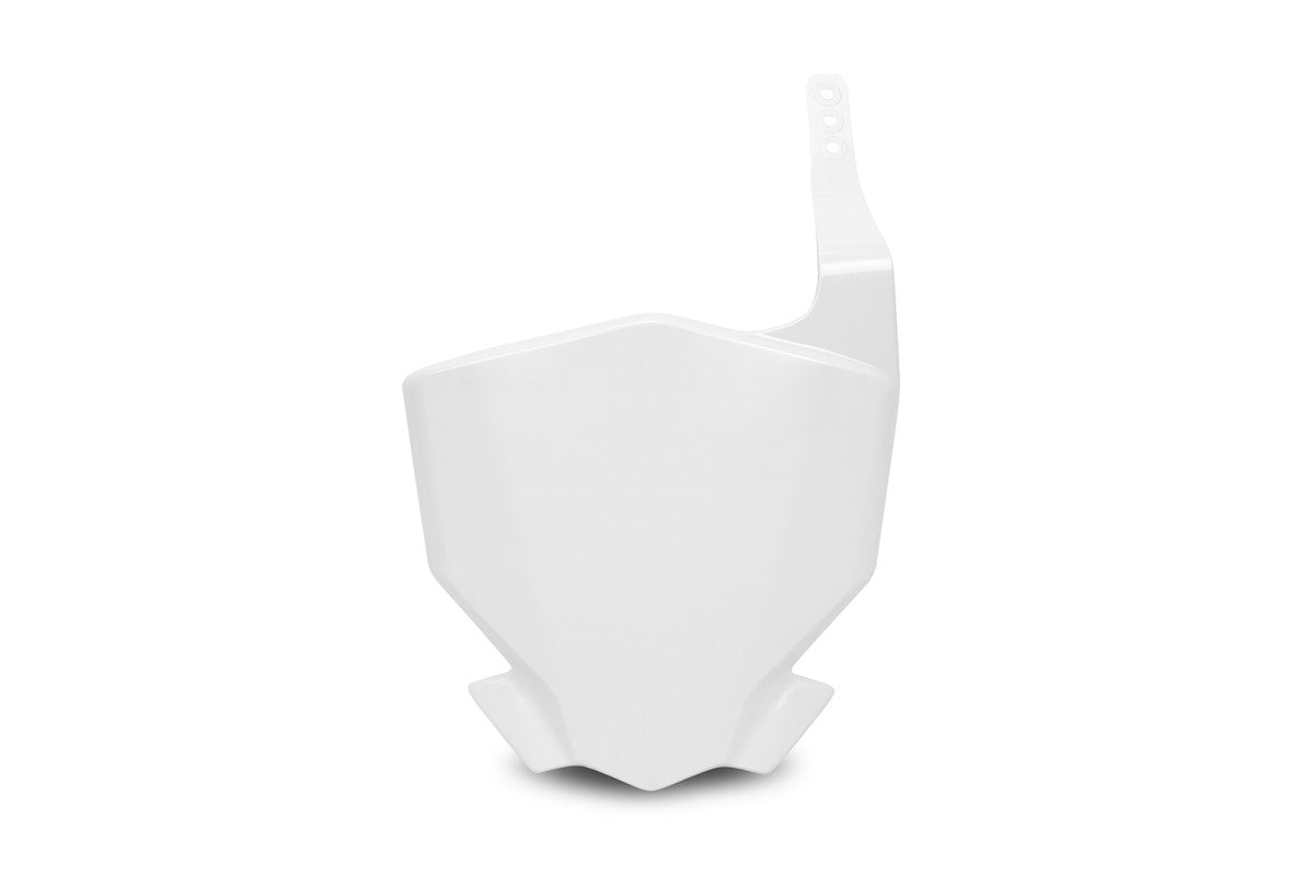 KX85 2026+ White Front Number Plate - UFO Plastic