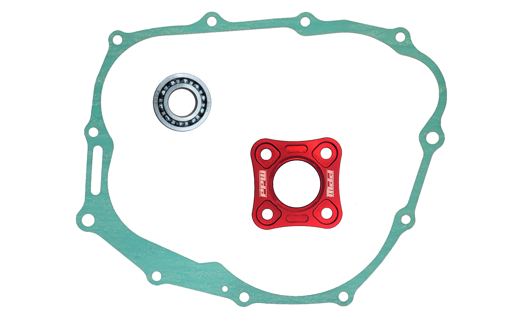 PPW Billet Lifter Plate, Bearing, & Gasket Kit - Honda CRF150F/CRF230F