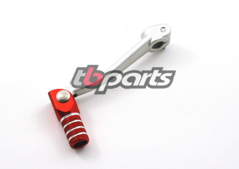 Honda Z50 XR50 CRF50 XR70 CRF70 Standard Length Aluminum Shifter W/ Folding Red Tip